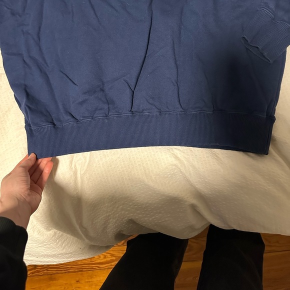 BLANK DARK BLUE/NAVY XL HARLEY DAVIDSON CREWNECK. - Picture 5 of 5